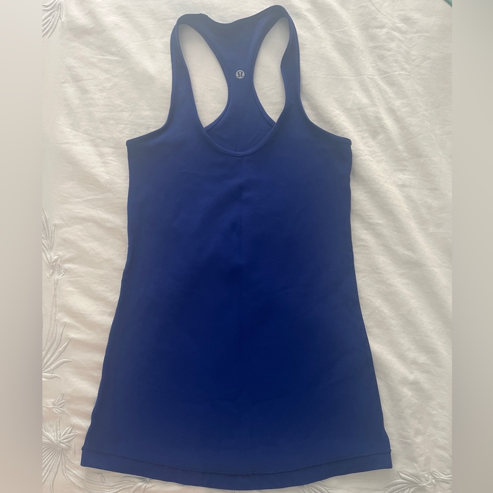 lululemon athletica Deep Blue Tank Top